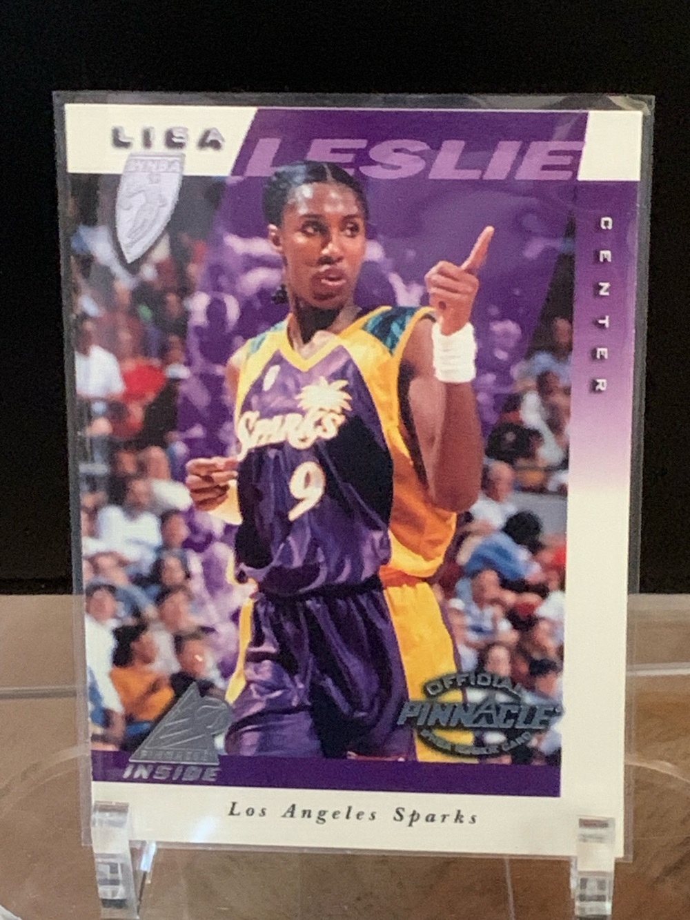 1997 Lisa Leslie #1 WNBA Card - Inaugural RC